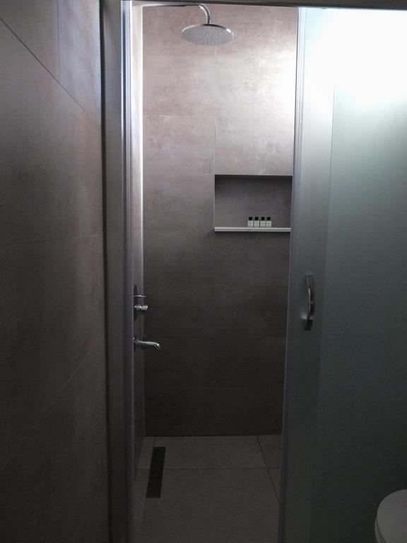 Koupelna v ubytování Eda Motel
