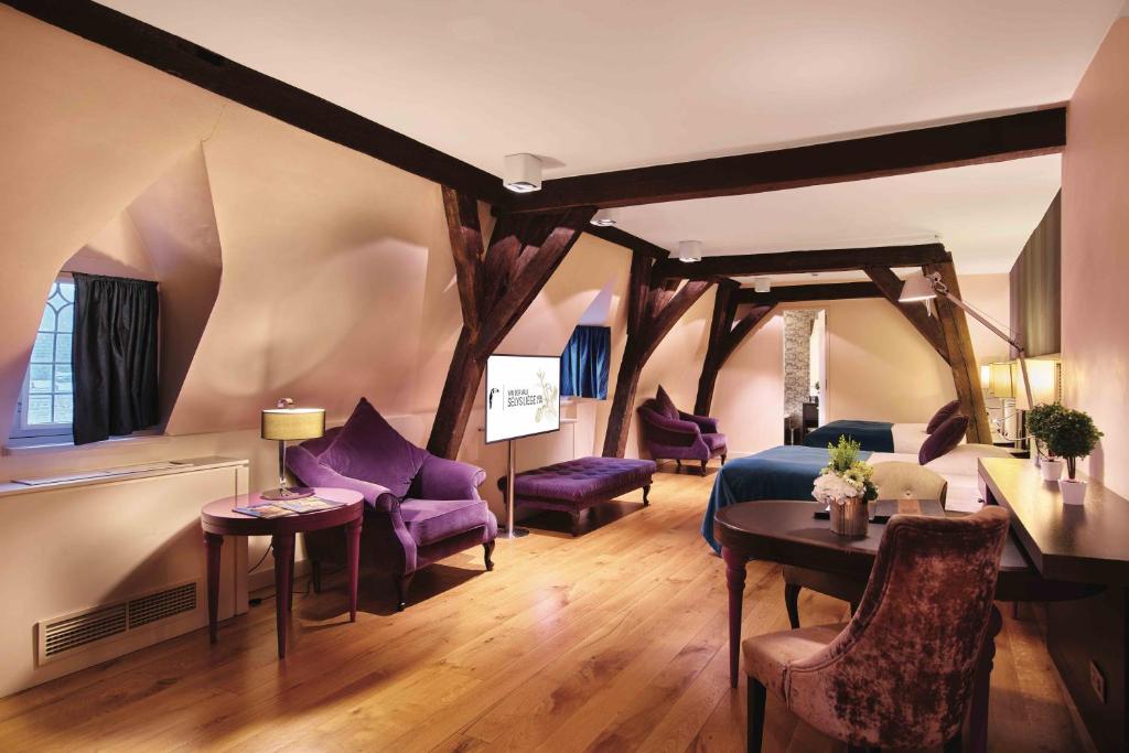 Posezení v ubytování Van Der Valk Sélys Liège Hotel & Spa
