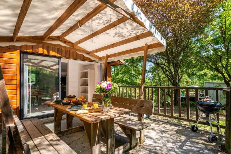 Zahrada ubytování Camping LA SERRE