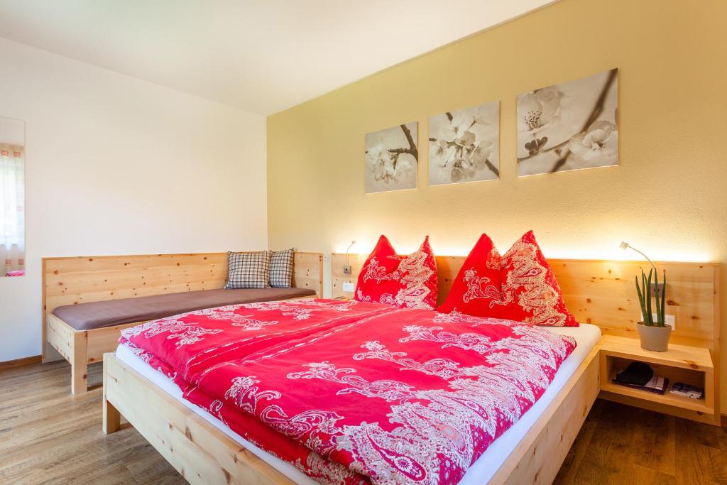 Кровать или кровати в номере Residence Schnatzhof