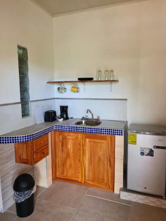 Kuchyň nebo kuchyňský kout v ubytování Casapreciosa-LasLajas