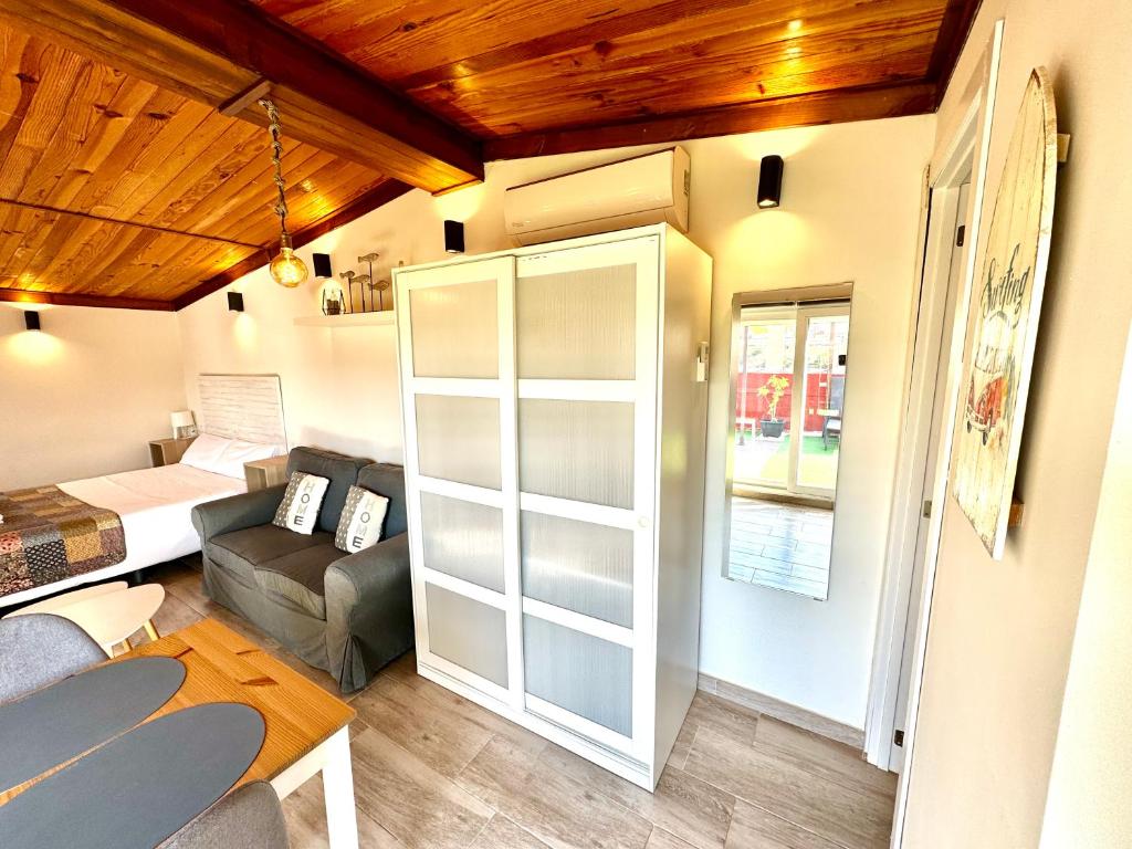 Posedenie v ubytovaní 4 Estudio-Solárium Gran Alacant