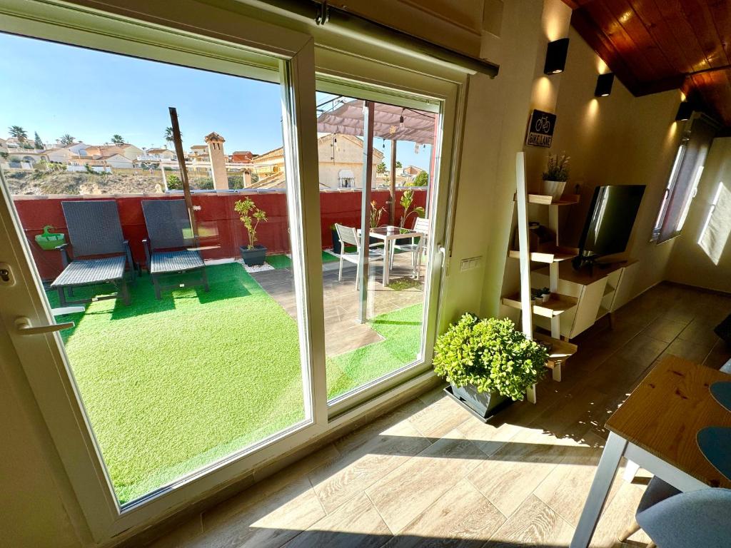 Posedenie v ubytovaní 4 Estudio-Solárium Gran Alacant