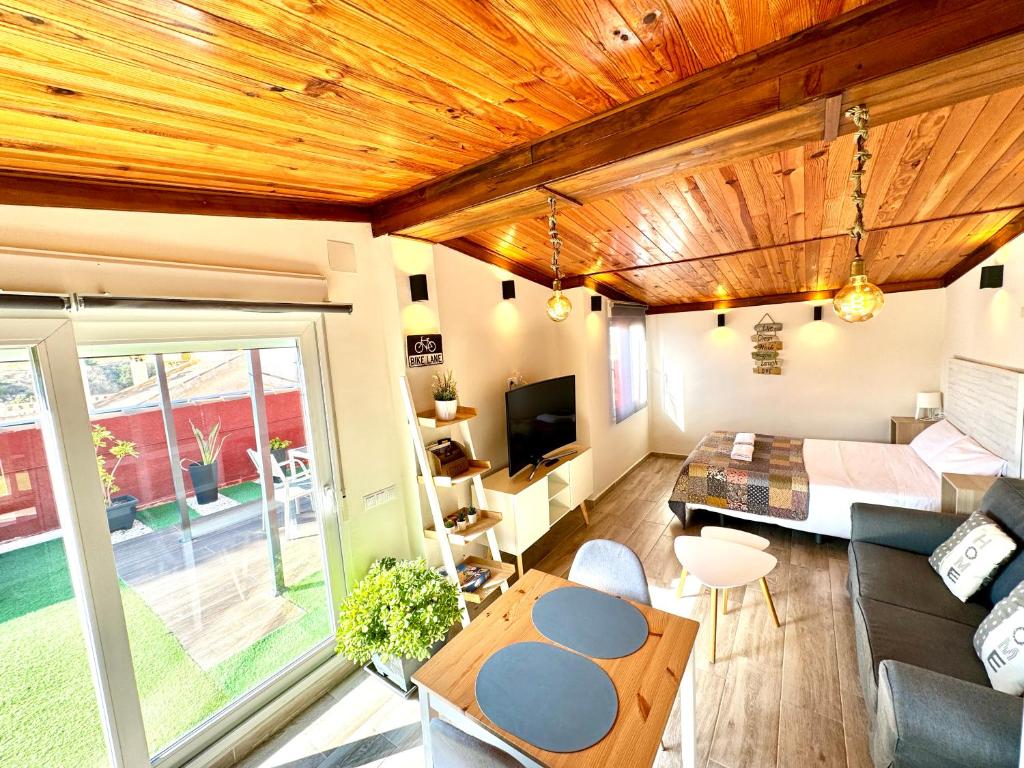 Posedenie v ubytovaní 4 Estudio-Solárium Gran Alacant