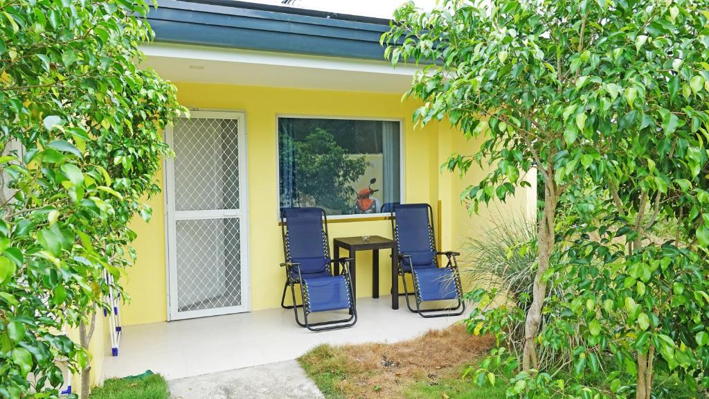 Zahrada ubytování Ciri's Apartelle