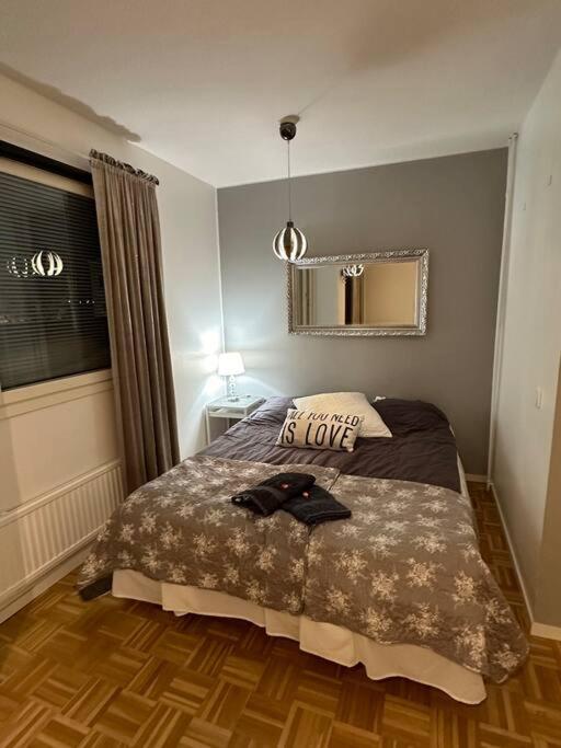 Postel nebo postele na pokoji v ubytování Pikku-Utopia - Studio withSauna
