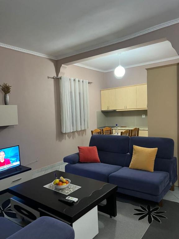 Prostor za sedenje u objektu Vjollca`s Home