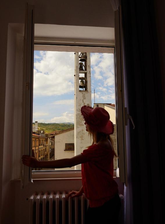 Balkón nebo terasa v ubytování Hotel Piccola Firenze