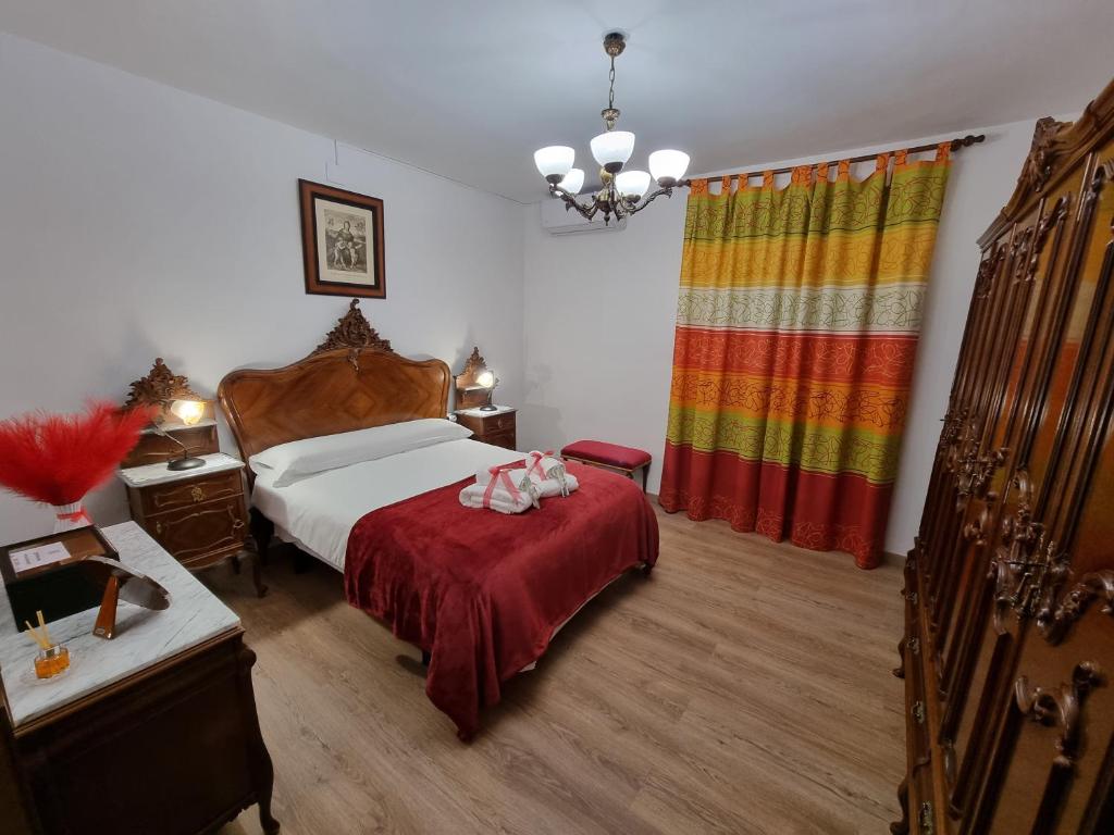 Posteľ alebo postele v izbe v ubytovaní LA FUENTE ROMANA