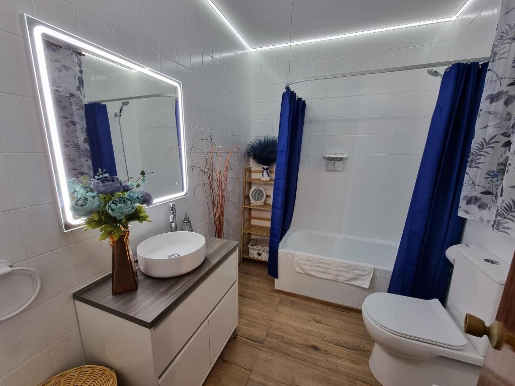 Kúpeľňa v ubytovaní LA FUENTE ROMANA
