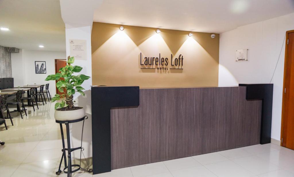 Restaurace v ubytování Hotel Laureles Loft