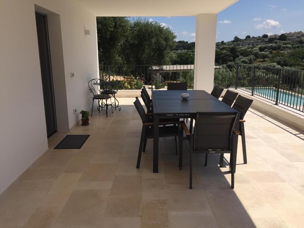 Balkon lub taras w obiekcie Trullo Mamamè