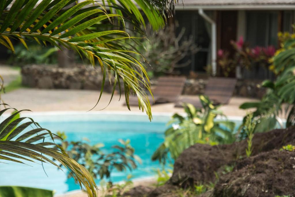 Bazén v ubytování Hotel Hotu Matua by EI nebo v jeho okolí