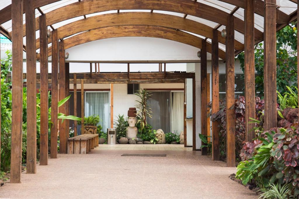 Zahrada ubytování Hotel Hotu Matua by EI