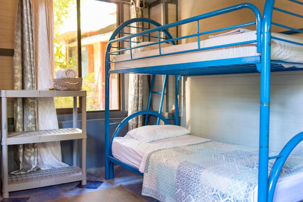 Postel nebo postele na pokoji v ubytování Coyote Rooms