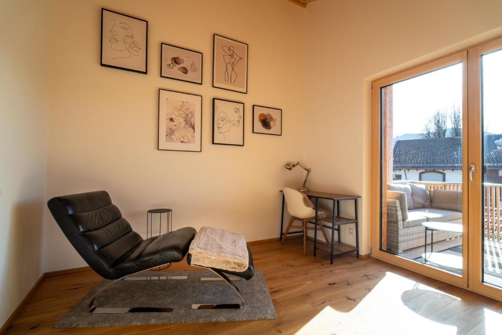 Posezení v ubytování Neu! Auszeit in der Bergen