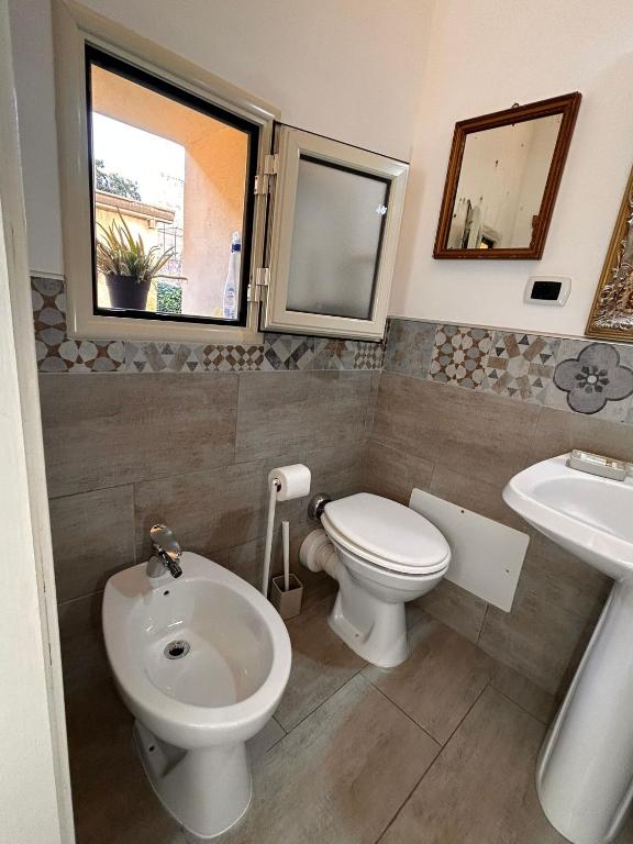 Kúpeľňa v ubytovaní Loft Ballarò