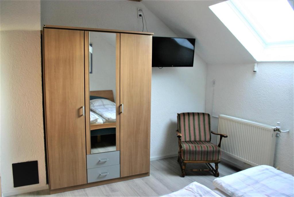 Postel nebo postele na pokoji v ubytování Apartment Kraemer Dax