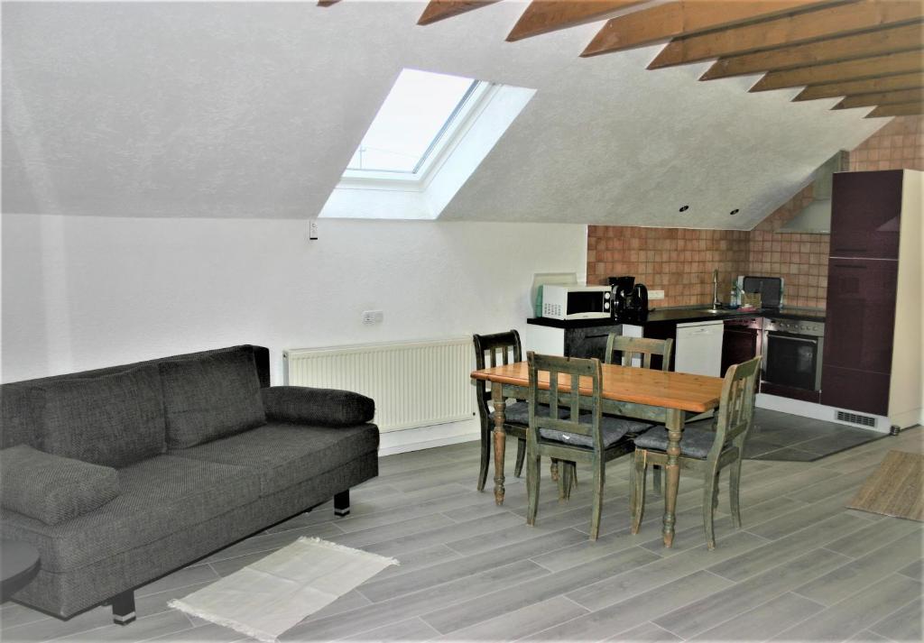 Kuchyň nebo kuchyňský kout v ubytování Apartment Kraemer Dax