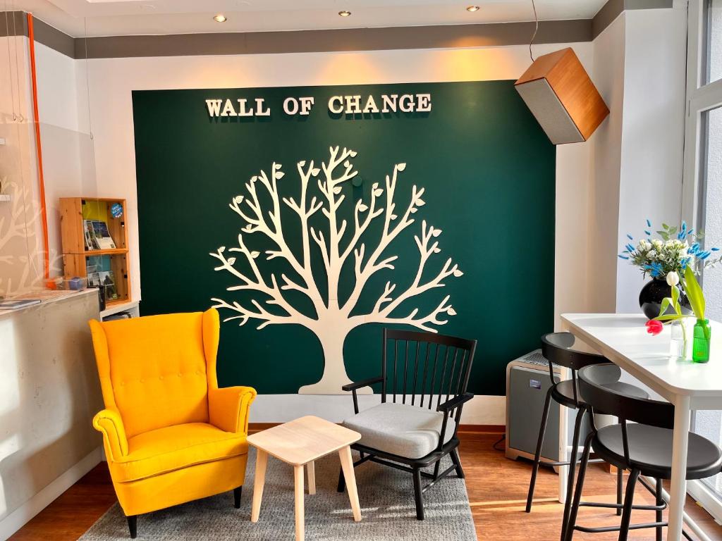 Posezení v ubytování Hotel Madeleine Biohotel