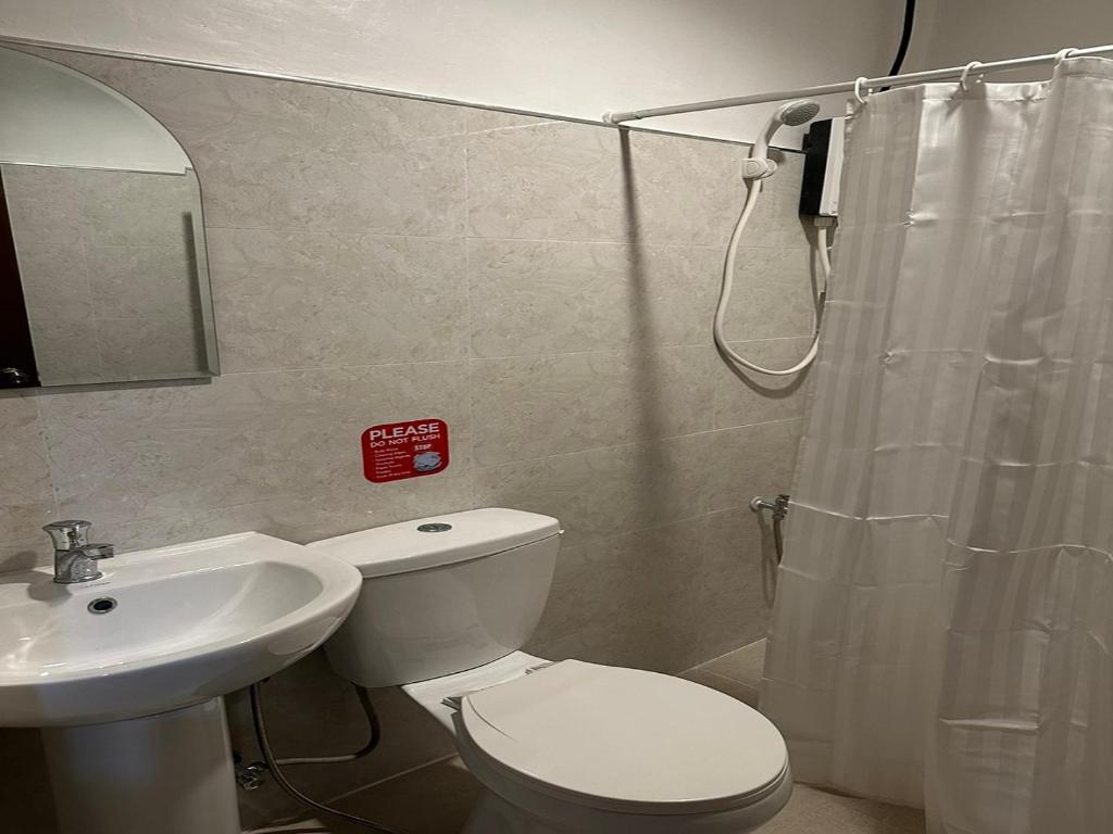 Koupelna v ubytování Zosimo's Inn