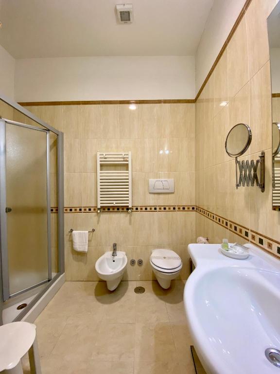 Koupelna v ubytování Hotel Akropolis - Museum Hotel