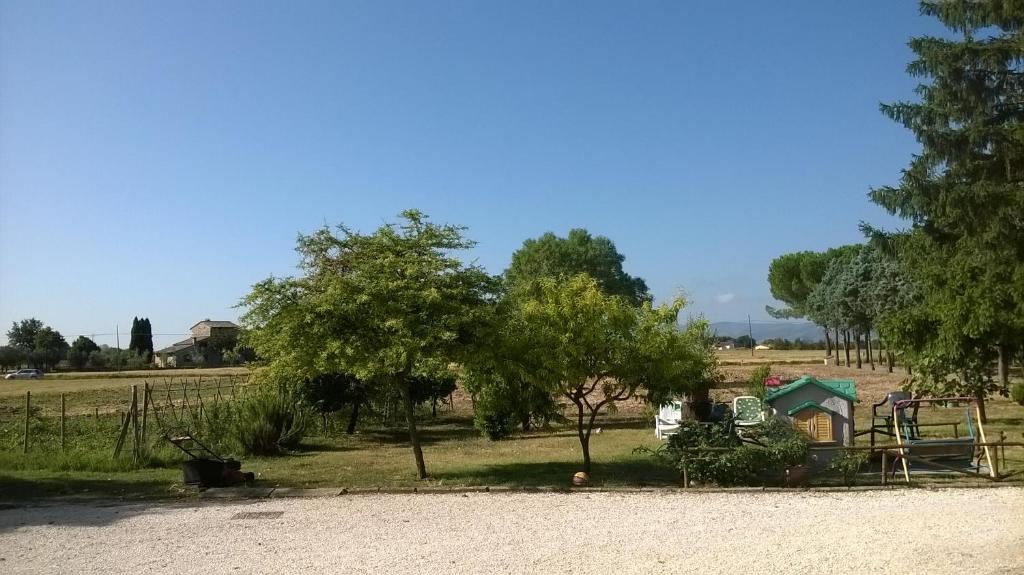Zahrada ubytování Agriturismo La Cantina VIA CAMPIGLIONE DI ASSISI