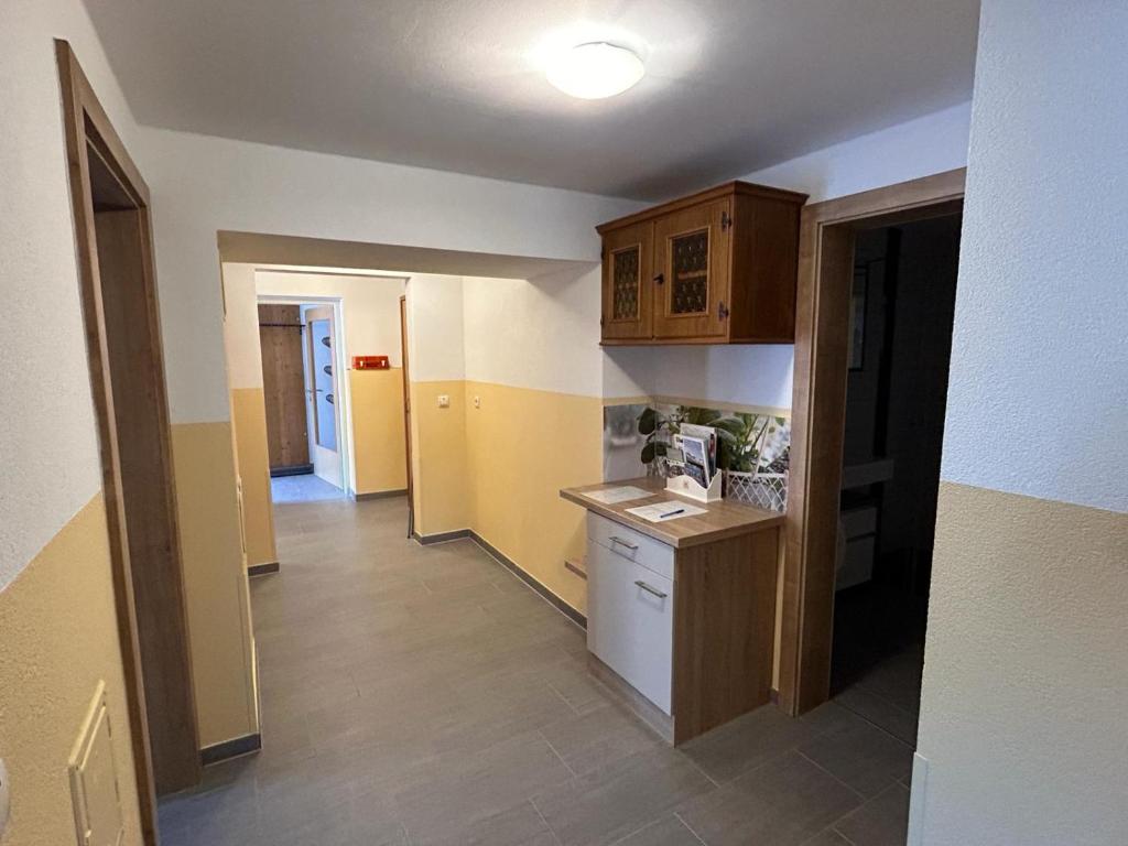 Kuchyň nebo kuchyňský kout v ubytování Haus Anna