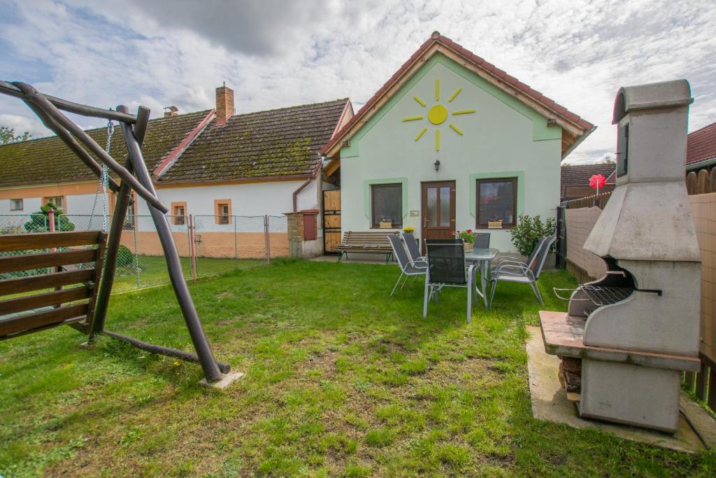 Zahrada ubytování U Rožmberka Třeboňsko