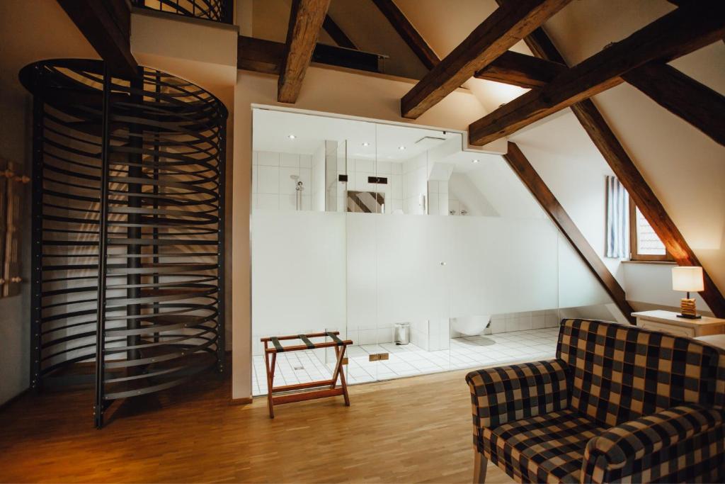Posezení v ubytování Hotel "Alter Pfarrhof"
