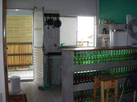 Η κουζίνα ή μικρή κουζίνα στο Casa en Solar do Unhao