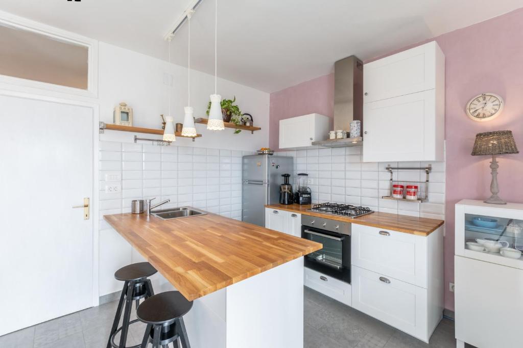 Kuchyňa alebo kuchynka v ubytovaní Apartment Zenko