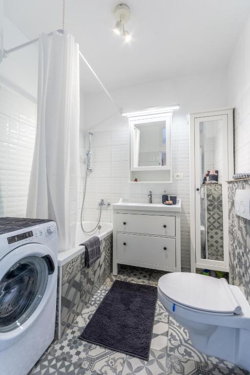Kúpeľňa v ubytovaní Apartment Zenko