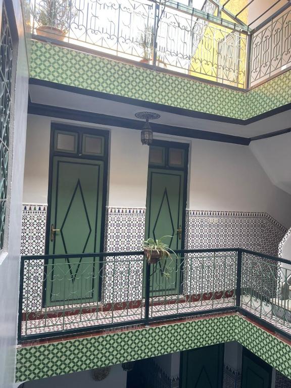 Balkón nebo terasa v ubytování HOTEL EL AMAL