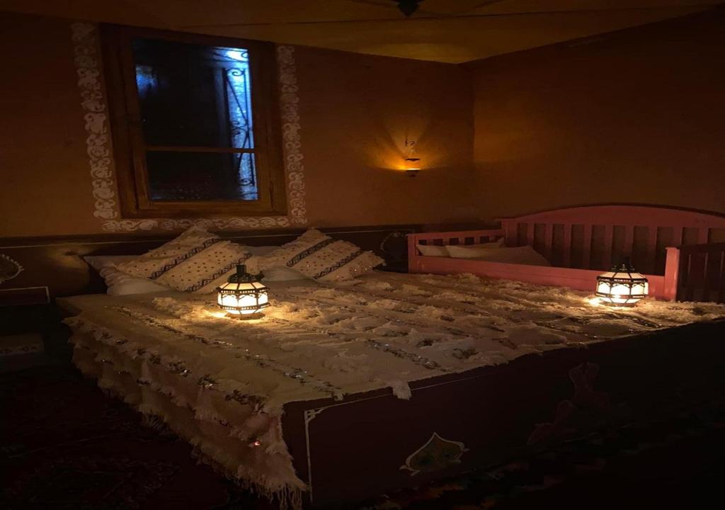Postel nebo postele na pokoji v ubytování Villa privée réservée aux familles