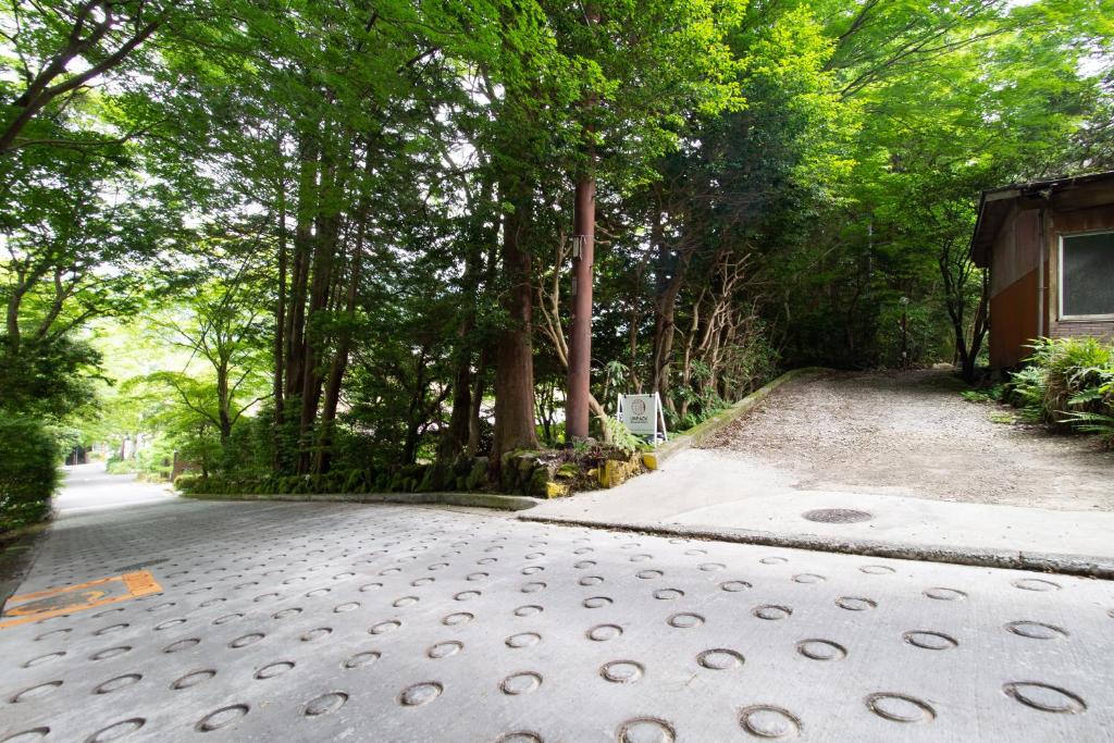 Il quartiere o una zona nella vicinanze della villa