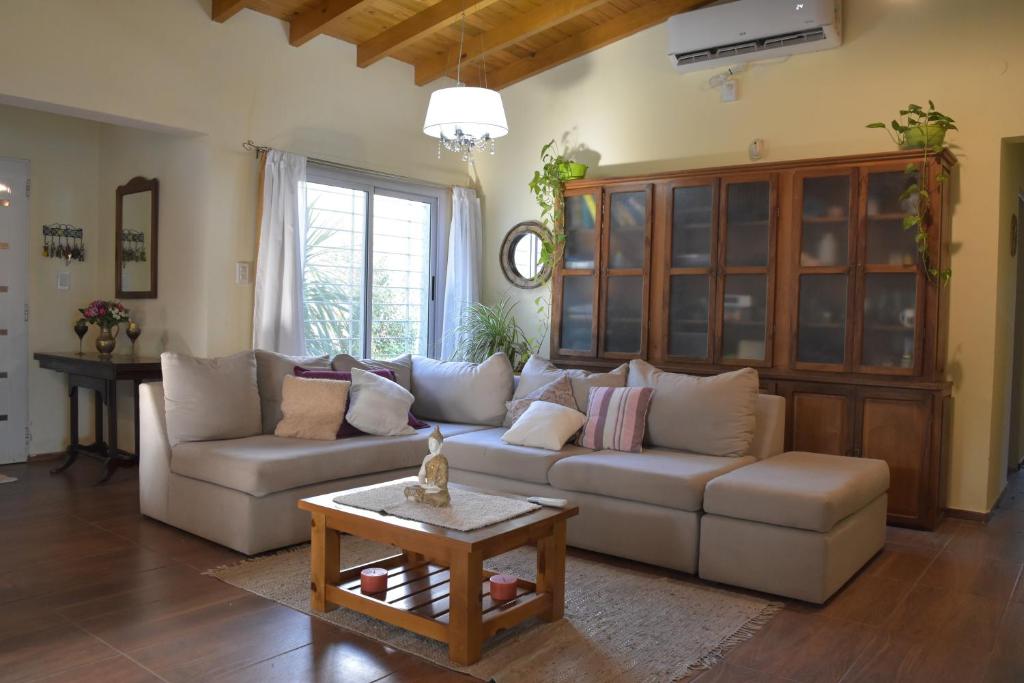 Et opholdsområde på Casita Azul