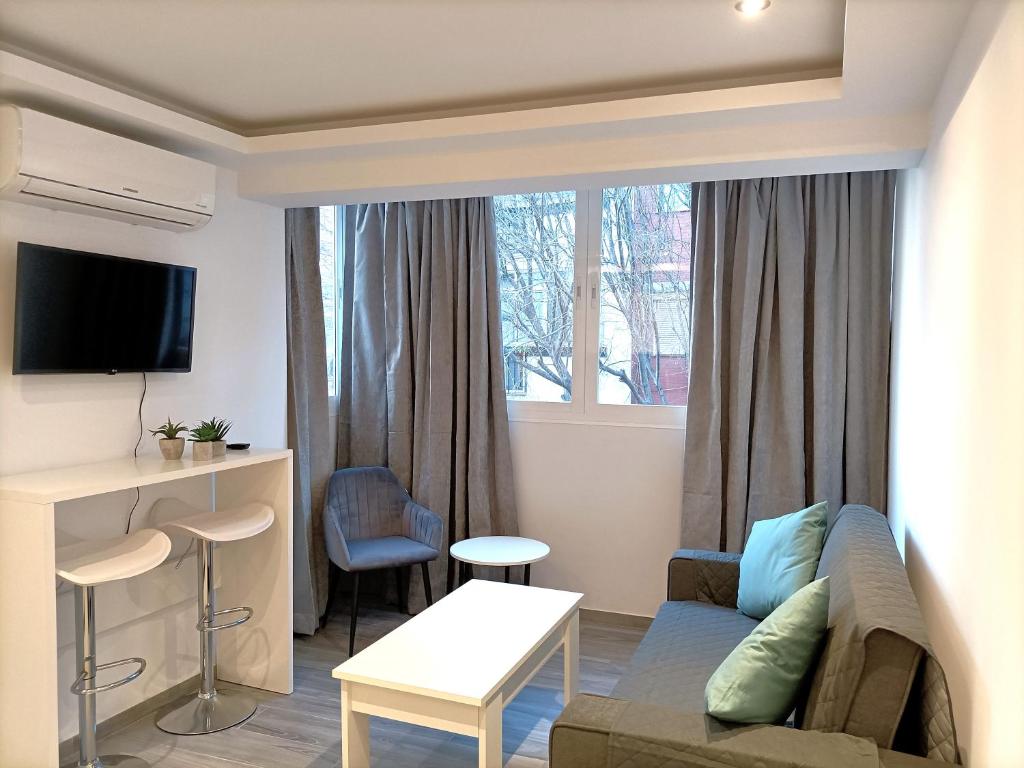 Телевизор и/или развлекательный центр в Apartments Old Town Marbella - Peñuelas 20