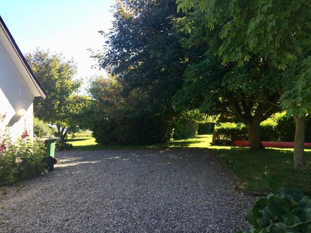 Zahrada ubytování pallisgaard B&B