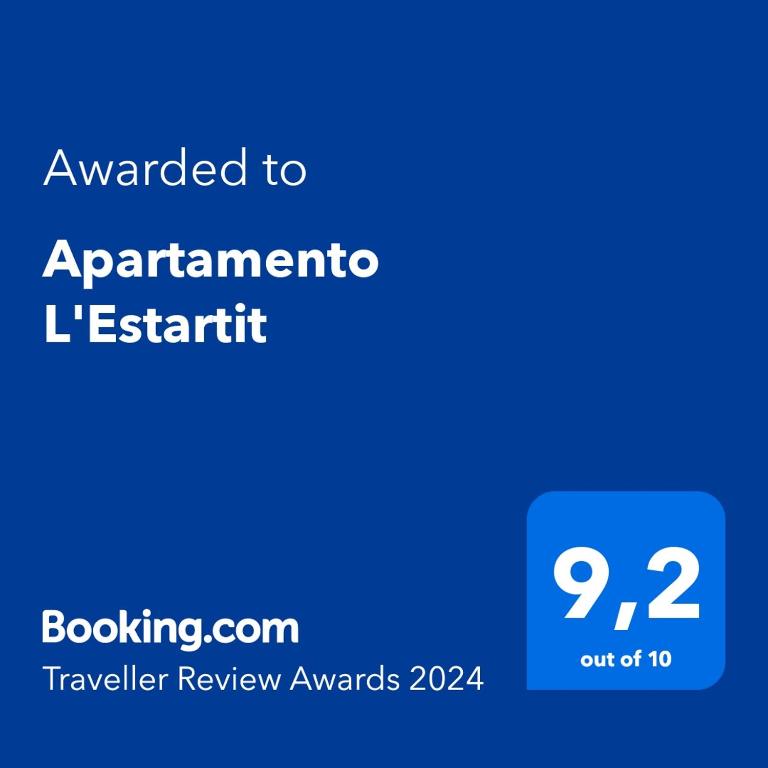 Certifikát, ocenenie alebo iný dokument vystavený v ubytovaní Apartamento L'Estartit