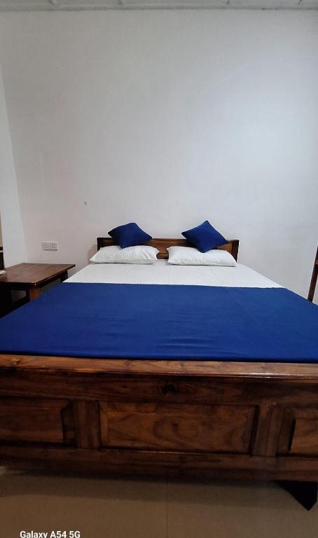 Postel nebo postele na pokoji v ubytování Dark waves villa