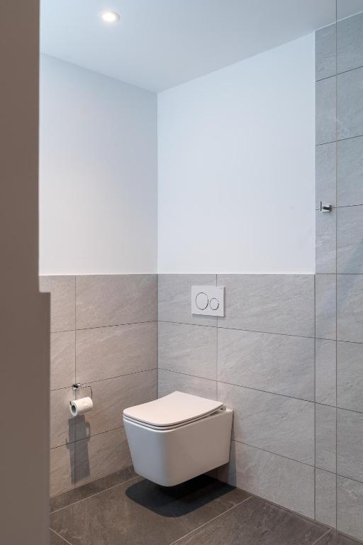 Koupelna v ubytování Charmante Wohnung mit Balkon nahe Thunersee - Bitcoin accepted