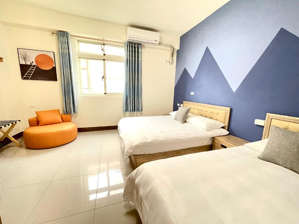Postel nebo postele na pokoji v ubytování Banshan Yunxiu Homestay