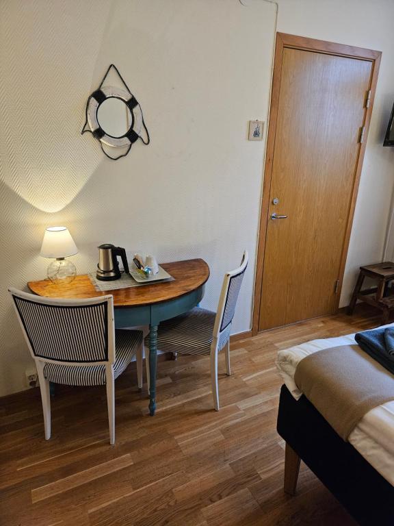 Posezení v ubytování Hotell Alderholmen