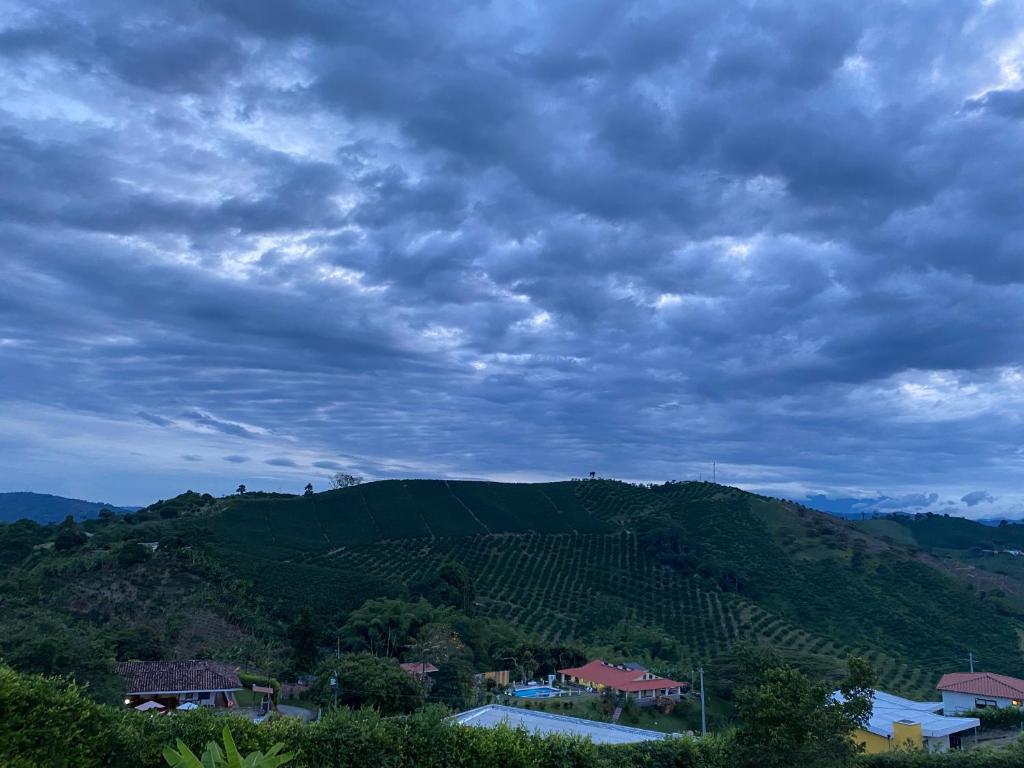 Táj a villa közelében