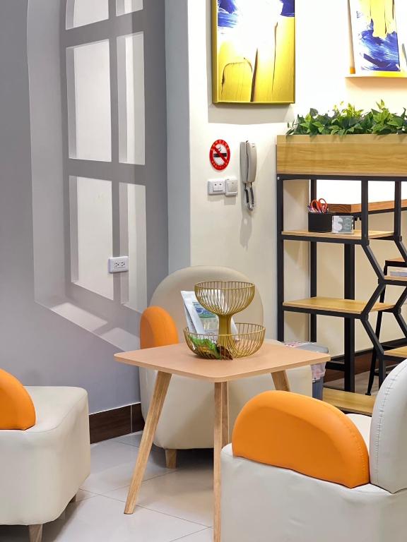 Posezení v ubytování Banshan Yunxiu Homestay