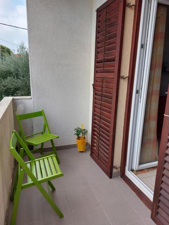 Balkon lub taras w obiekcie Latmo Apartment Zadar
