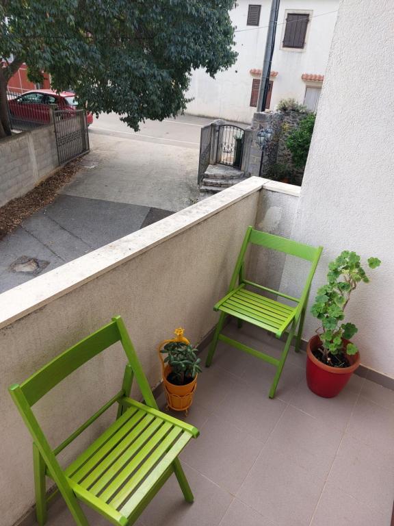 Balkon lub taras w obiekcie Latmo Apartment Zadar