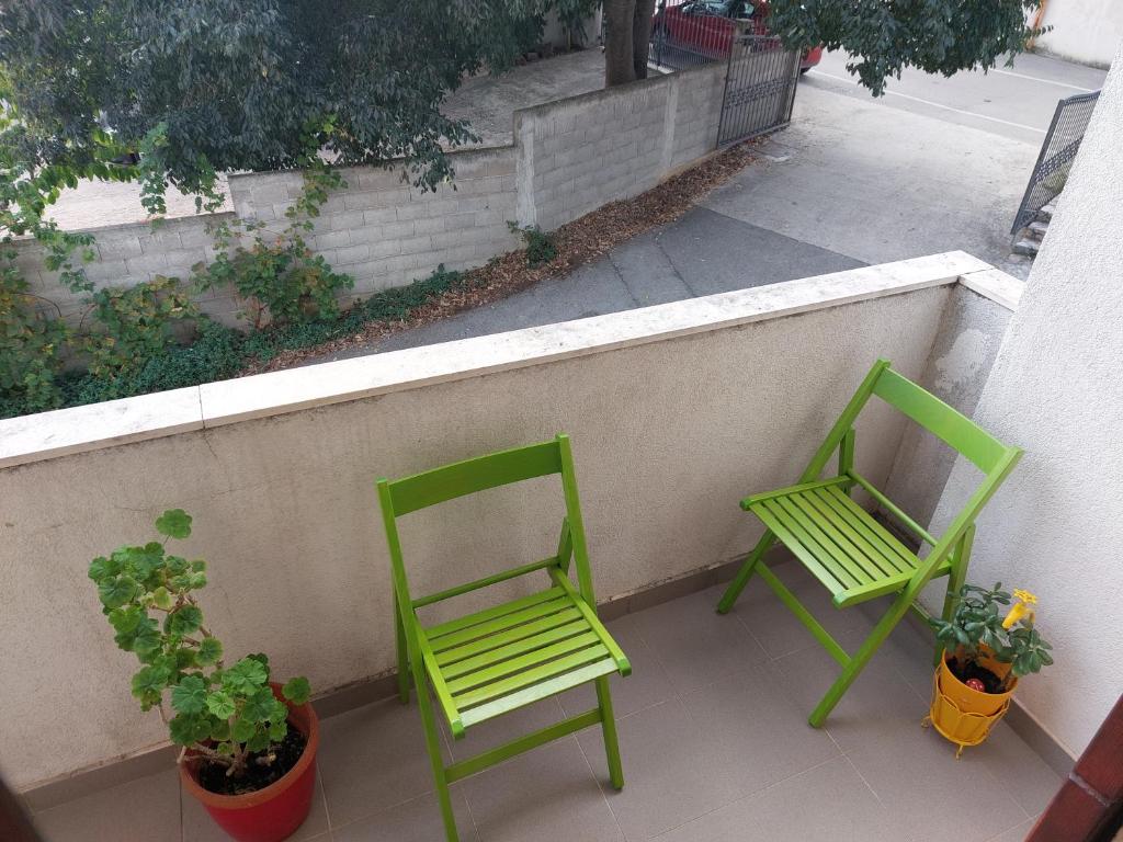 Balkon lub taras w obiekcie Latmo Apartment Zadar