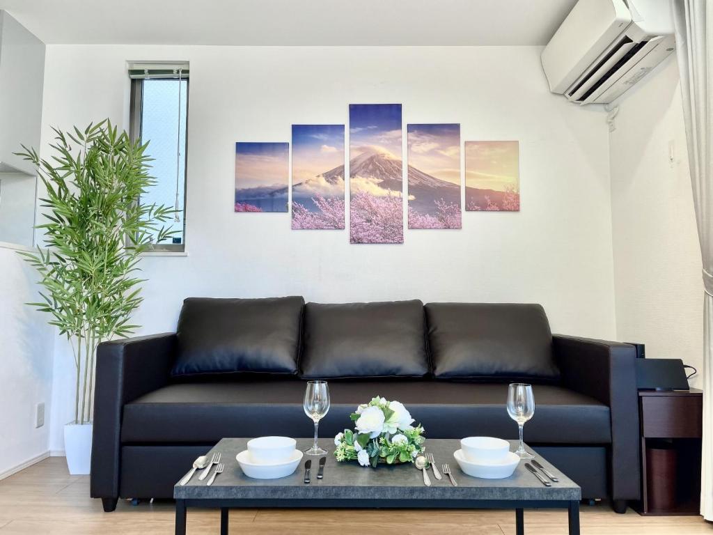 Istumisnurk majutusasutuses Bisk Park Higashijujo - Vacation STAY 83637v